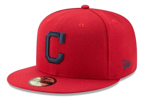 Gorra Neww Era 59fity Cleveland Indians Rojo 70360929