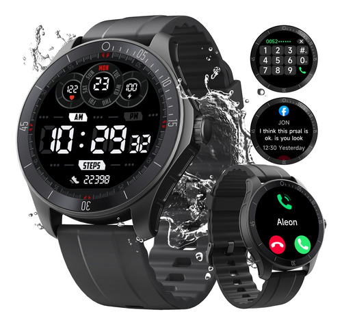 Smartwatch Hombre Reloj Inteligente Bluetooth Llamadas Alexa