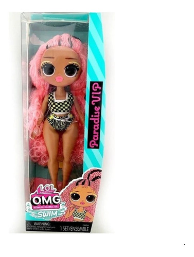 Imagen 2 de 5 de Muñeca Lol Omg Swim Paradise Vip Opp Surprise Coleccionable Original