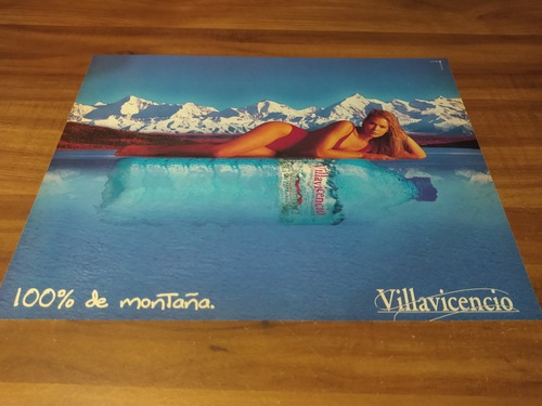 (pg457) Publicidad Valeria Mazza * Villavicencio (Usado)