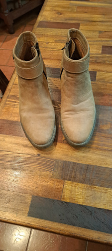 Botas De Gamuza Media Caña