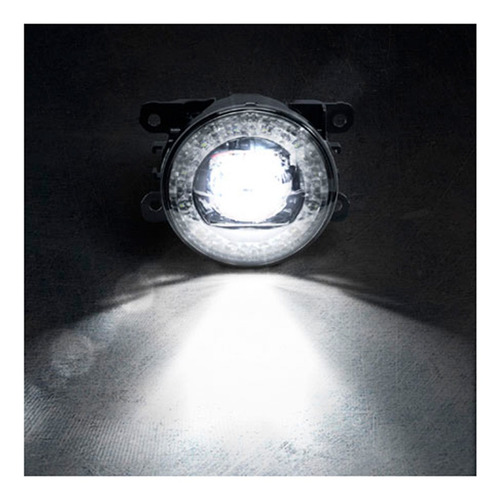 Imagem 2 de 3 de Farol Milha Drl Led Citroen Renault Nissan Jeep Universal