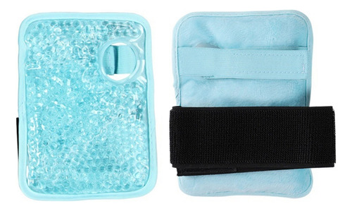 (bl) Bolsa De Gelo Prática Beads Ice Pack Com Alça Quente E