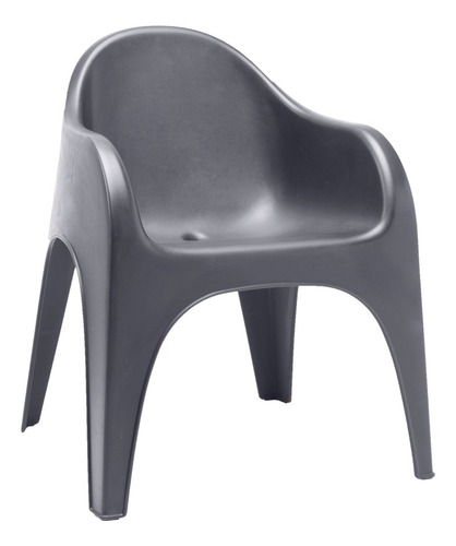 Silla Juga De Polipropileno De Diseñador Karim Rashid Gris