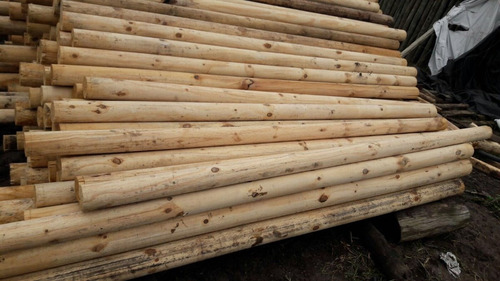 Madera Postes Polines Eucaliptus Perfect Cilíndricos 2,6mts