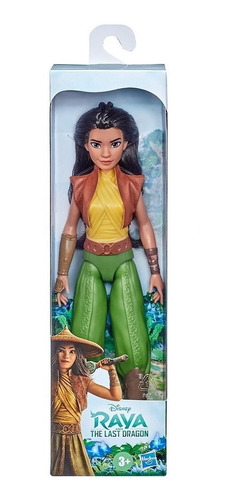 Imagem 2 de 3 de Boneca Princesa Disney Raya E O Ultimo Dragão 29cm Hasbro