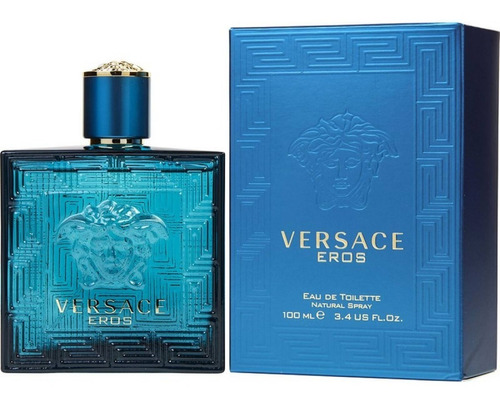 Imagen 1 de 1 de Versace Eros Pour Homme De Versace Hombre Perfume Nuevo Usa
