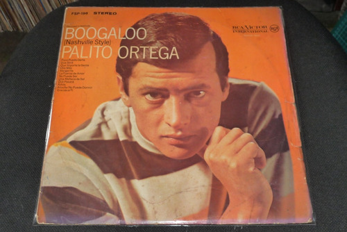 Jch- Palito Ortega Boogaloo Nashville Style Lp Vinilo