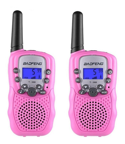 Mini Radios Bf-t3 Walkie Talkie X 2unidades Larga Distancia 