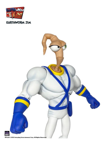 Premium Dna: Earthworm Jim Worm Body & Jim Heads Pack