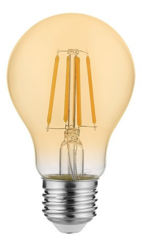 Foco Vintage Led Edison 4w Estevez Atenuable Bulbo De Vidrio Color de la luz Blanco cálido