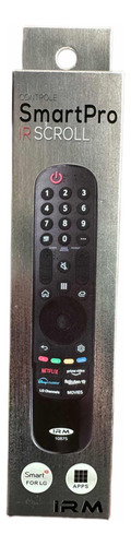 Control Remoto Tv Smartpro Ir Scroll Para LG