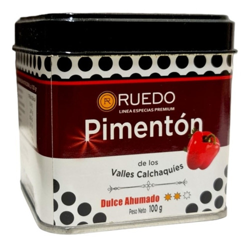 Pimenton Dulce Ahumado Linea Premium X 100 - Ruedo