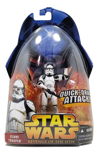 Hasbro - Star Wars - Rots - Clone Trooper Quick- Draw Attack