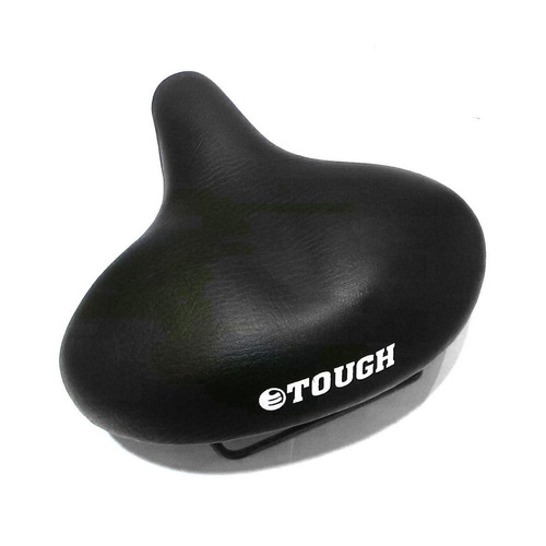 Asiento Bicicleta Tough Playero Con Resortes Negro