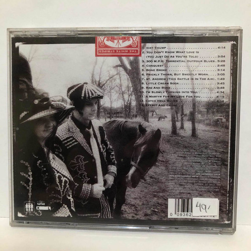 Cd The White Stripes Icky Thump Original (Usado)