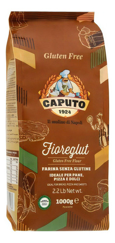 Farinha Italiana Caputo Fioreglut Sem Gluten 1 Kg