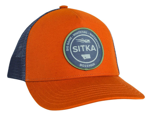 Sitka Seal Five Panel Patch Trucker Rust Talla Única