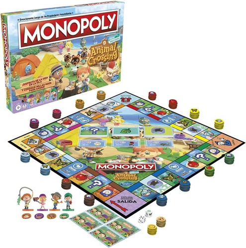 Monopoly Animal Crossing En Español Hasbro Gaming