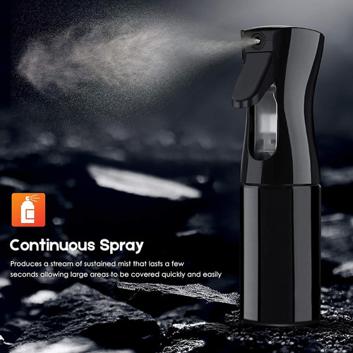 Botella De Spray Para El Cabello Pulverizador De Niebla Fina