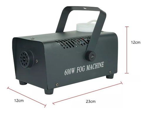 Imagem 7 de 8 de Máquina De Fumaça 600w Com Dois Controles 110v Potente