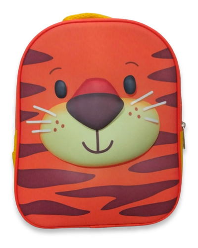 Mochila Escolar Infantil Relieve 3d Original Zoo Bags T