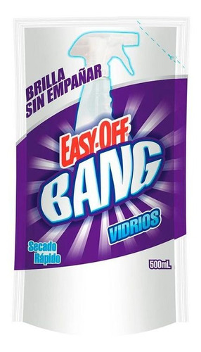 Limpiavidrios Easy-off Bang 500 Ml Doypack