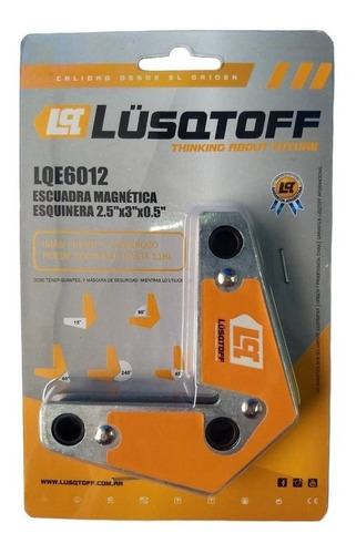 Escuadra Magnetica Esquinera Para Soldar 5 Angulos Lusqtoff