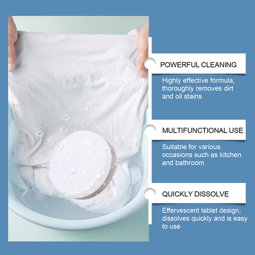Tabletas Limpiadoras Y Full Clean Active Oxygen Stains And D
