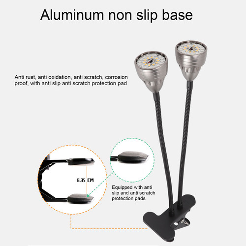 Succulents Grow Fill Light Led Plant S Double Head Usb