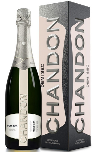Espumante Chandon En Estuche Demi Sec Ligeramente Dulce 750