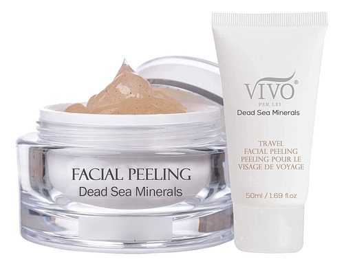 Peeling Facial Vivo Per Lei, Paquete De 1, Blanco