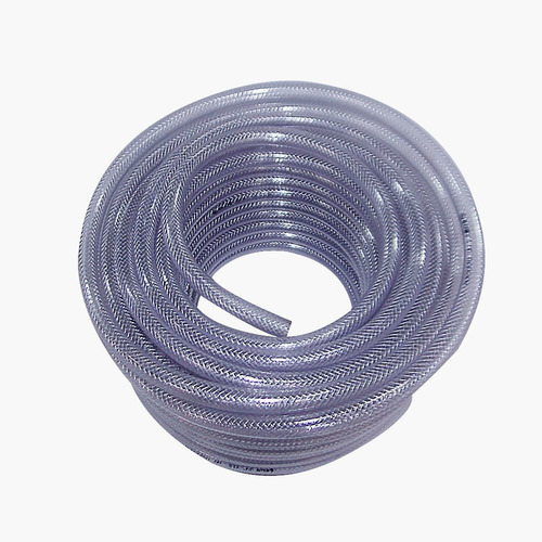 Mangueira Cristal Trançada Pt 250 Psi 5/16 Elite 15 Metros Cor Transparente