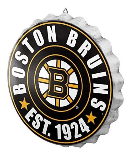 Boston Bruins Nhl Botella Pared De La Tapa Sesión.