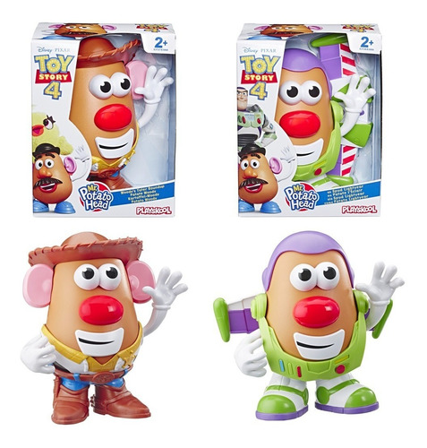 Toy Story 4 Sr Cabeca De Batata Como Woody E Buzz Lightyear