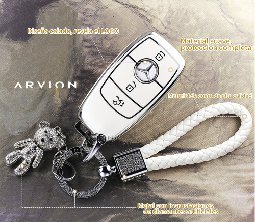 Car Carcasa Llave Mercedes Benz Clase A C E S Glc Gle Gls