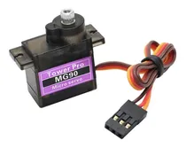 Comprar Servo Mg90 Metalico Towerpro +brazos +cable 1.8kg Mini Servo