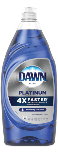 Dawn Platinum - Jabon Liquido Para Lavavajillas, Aroma Refre
