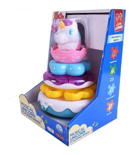 Imagen 5 de 8 de Juego De Encastre Dinosaurio,unicornio Con Sonido Y Luz 20cm