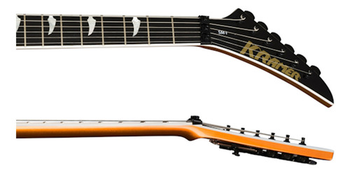 Guitarra Kramer Sm-1 Cor Orange Crush Orientação Da Mão Destro