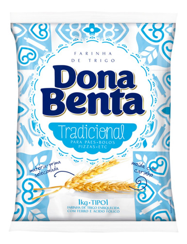 Farinha De Trigo Tradicional Dona Benta 1kg
