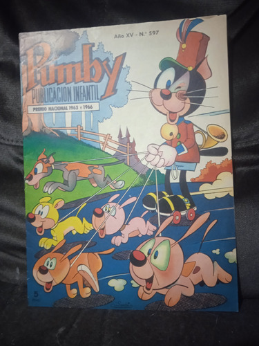 Comic Pumby Publicacion Infantil Novedades Número 597 Prensa