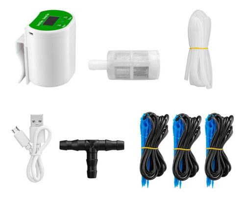 Sistema De Riego Automático Para 12 Plantas De Interior, Con