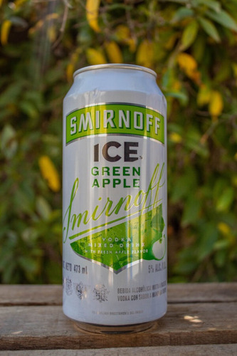 Vodka Smirnoff Ice Lata Saborizado Green Apple Pack X24