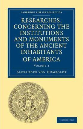 Libro Researches, Concerning The Institutions And Monumen...