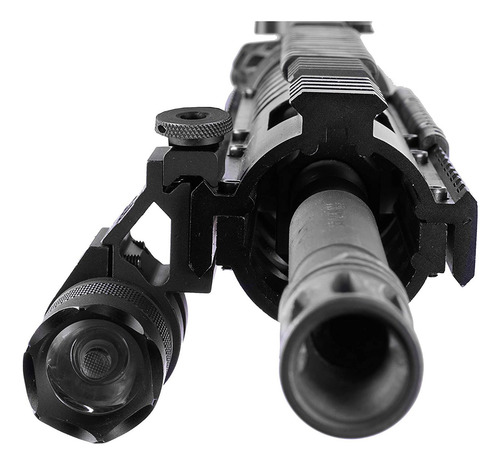Montura Tactica Lampara Laser Offset Ar 15 Airsoft Picatinny