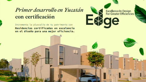 Casa En Venta En Nuevo Desarrollo Sostenible En Conkal