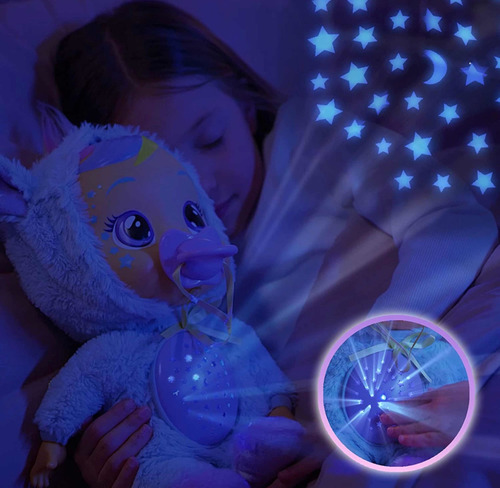 Cry Babies Goodnight Jenna Con Luces Proyección Estrellas