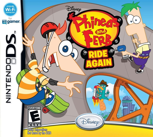 Phineas And Ferb Ride Again - Nintendo Ds - Físico