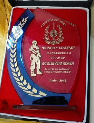 Imagen 6 de 10 de Trofeos En Vidrio Personalizado